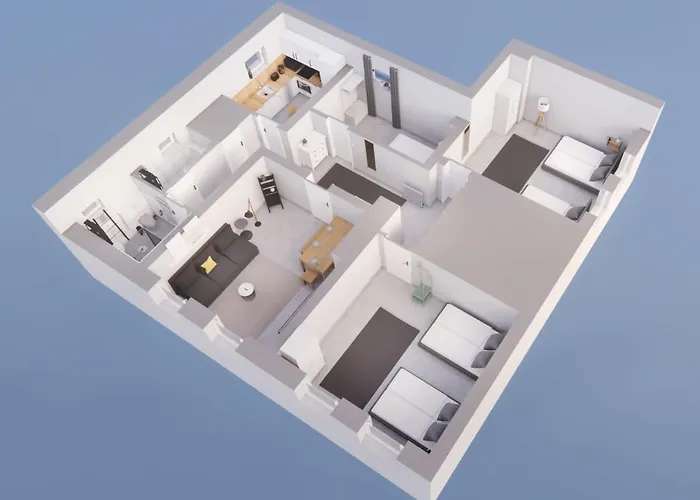 Appartamento Altona - Three Bedrooms For Up To 10 Amburgo