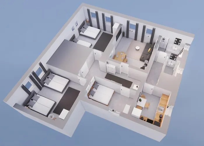Altona - Three Bedrooms For Up To 10 Appartamento